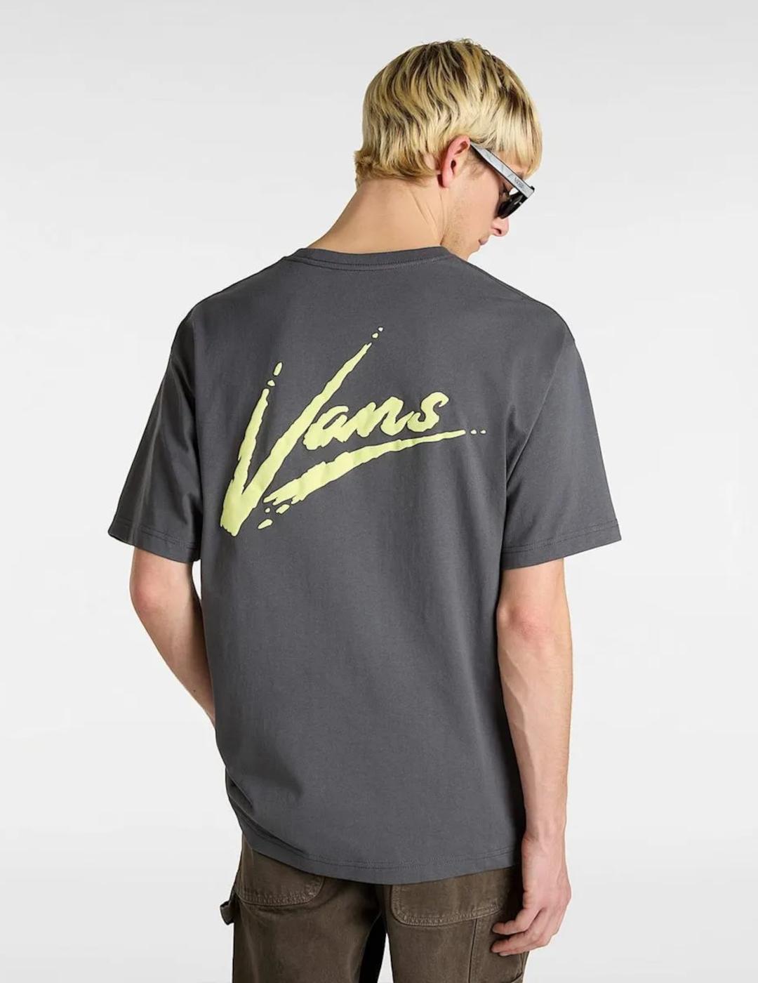 VANS CAMISETA GRIS DETTORI LOOSE