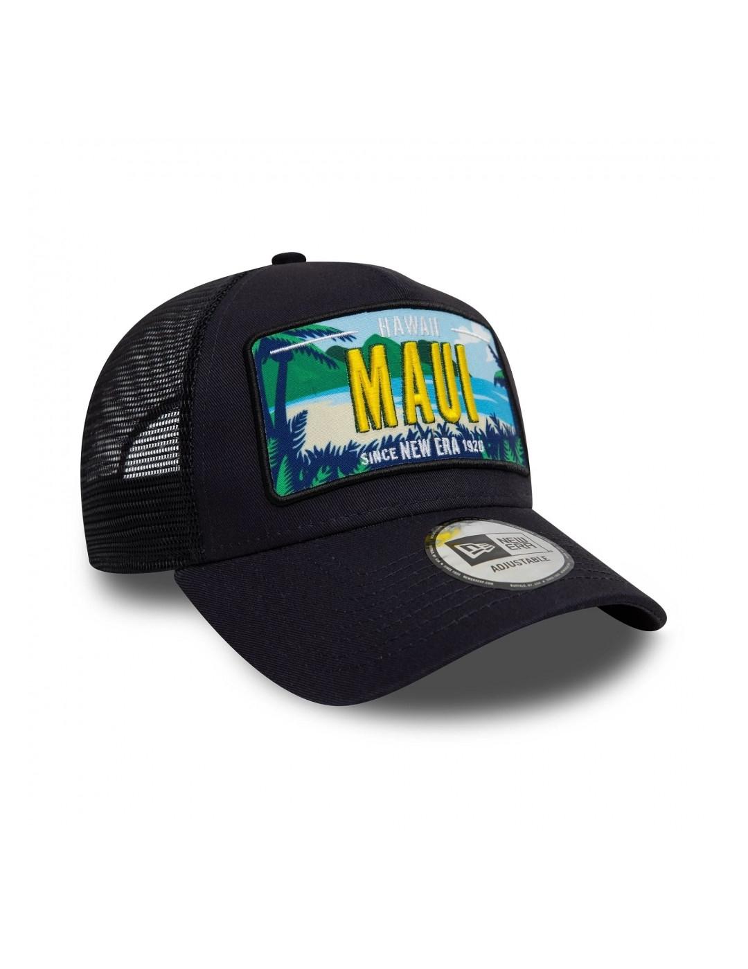 NEW ERA GORRA RED MAUI LICENSE PLATE