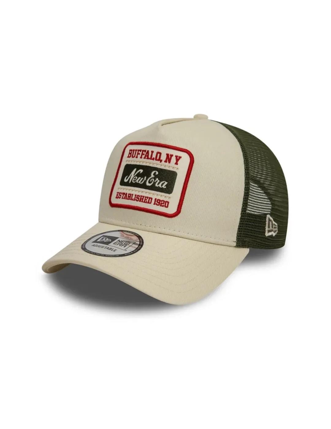 NEW ERA GORRA BEIGE NE PATCH