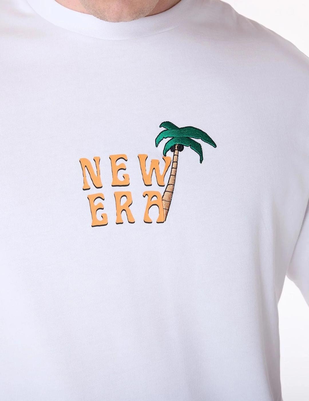 NEW ERA CAMISETA BLANCA DRINK OVERSIZE