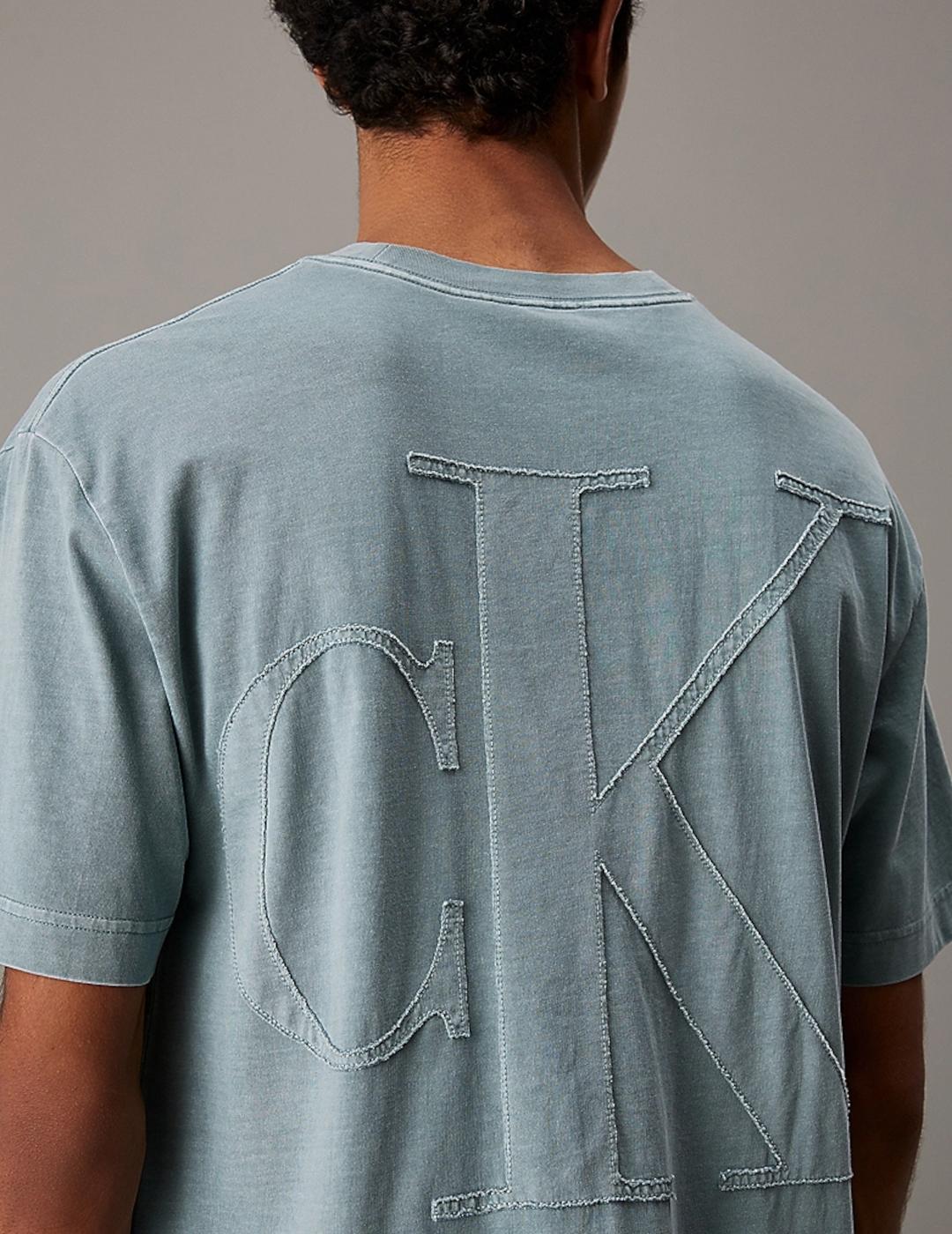 CALVIN KLEIN CAMISETA BLUE WASHED BOLD