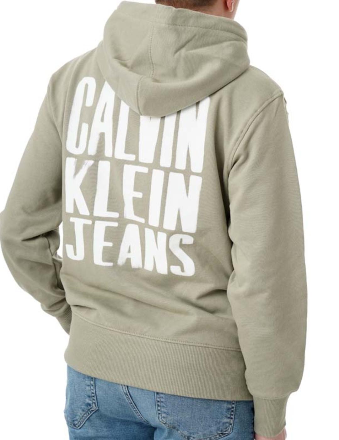 CALVIN KLEIN HOODIE TOPO PAINTED