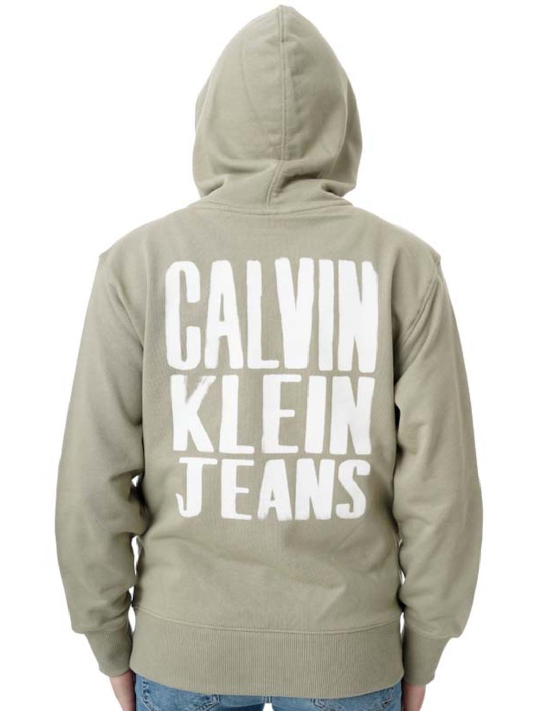 CALVIN KLEIN HOODIE TOPO PAINTED