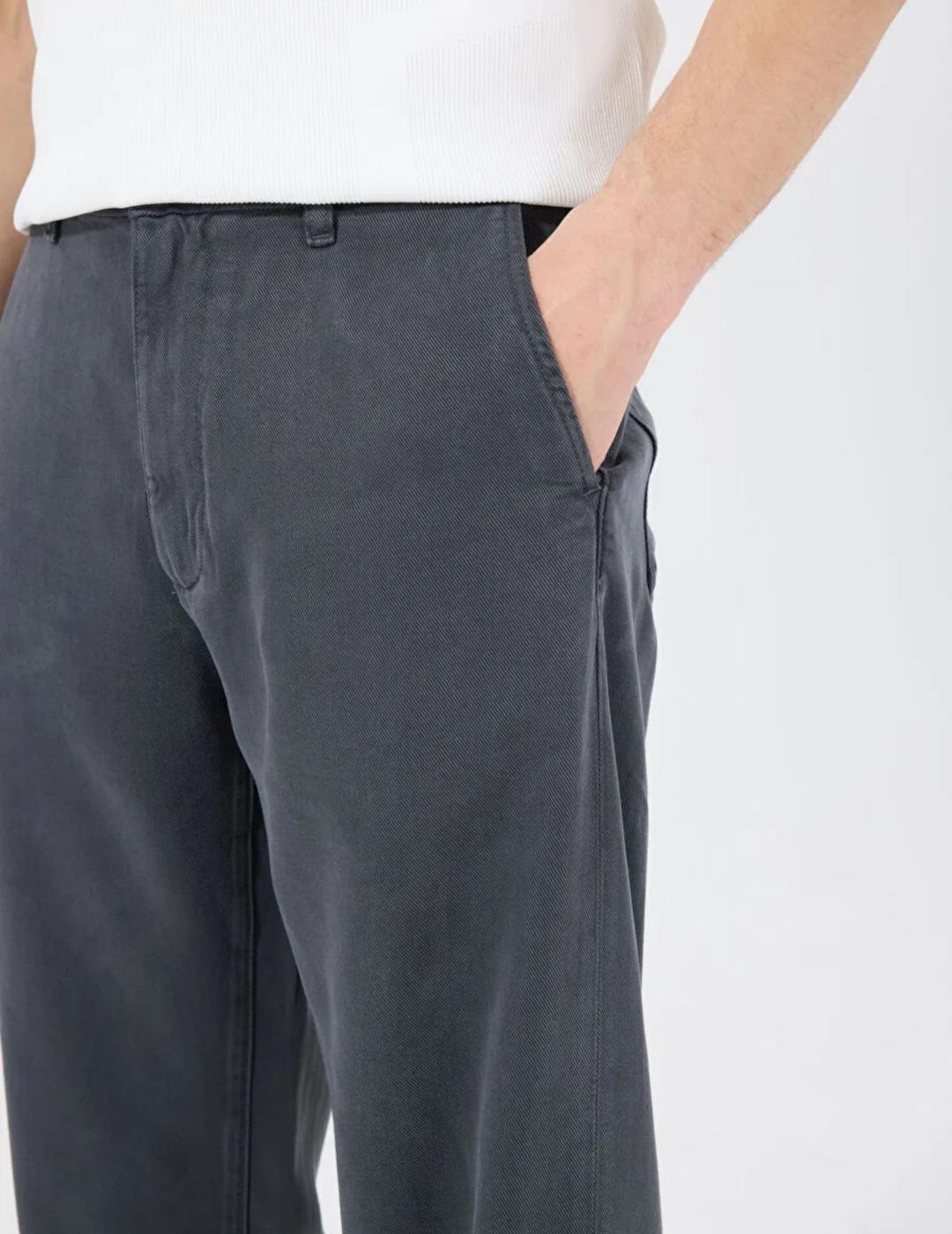 CALVIN KLEIN PANTALON GRIS 90S STRAIGHT OVERDYE