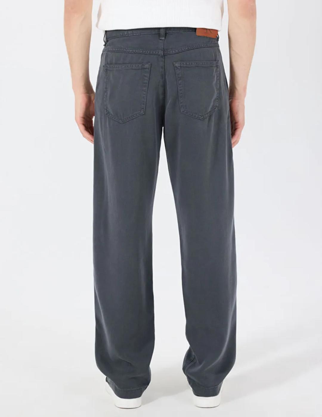 CALVIN KLEIN PANTALON GRIS 90S STRAIGHT OVERDYE