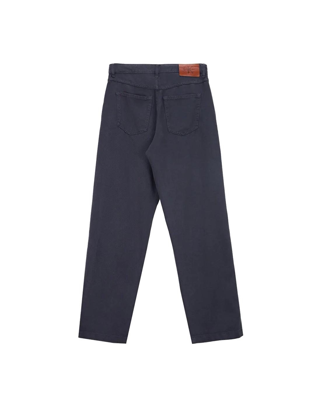 CALVIN KLEIN PANTALON GRIS 90S STRAIGHT OVERDYE