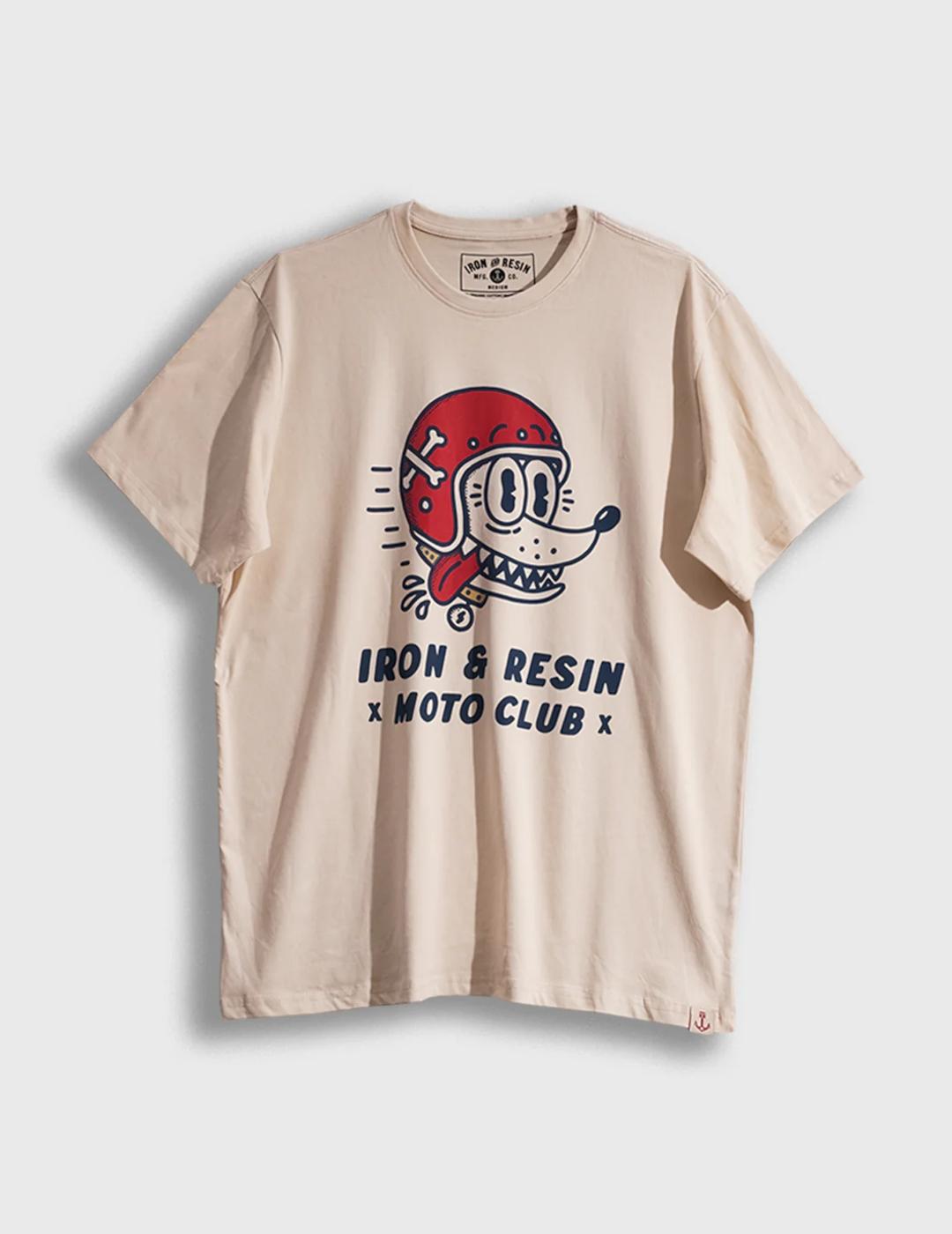 IRON RESIN CAMISETA BEIGE RUFF RIDERS