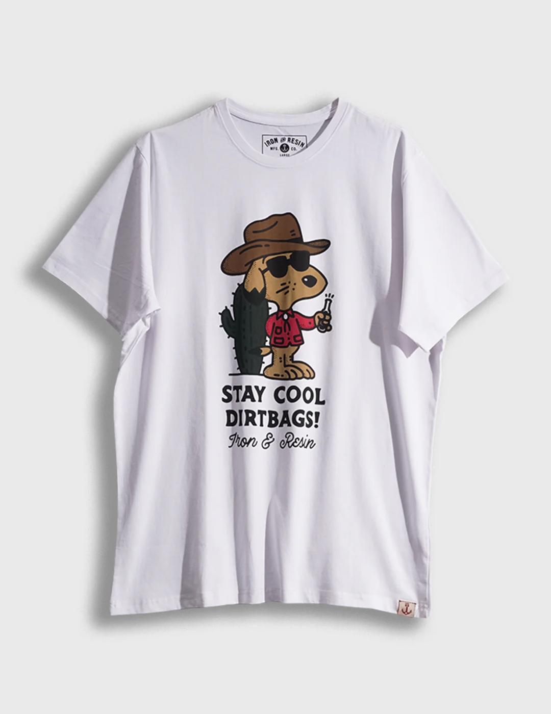 IRON RESIN CAMISETA BLANCA STAY COOL