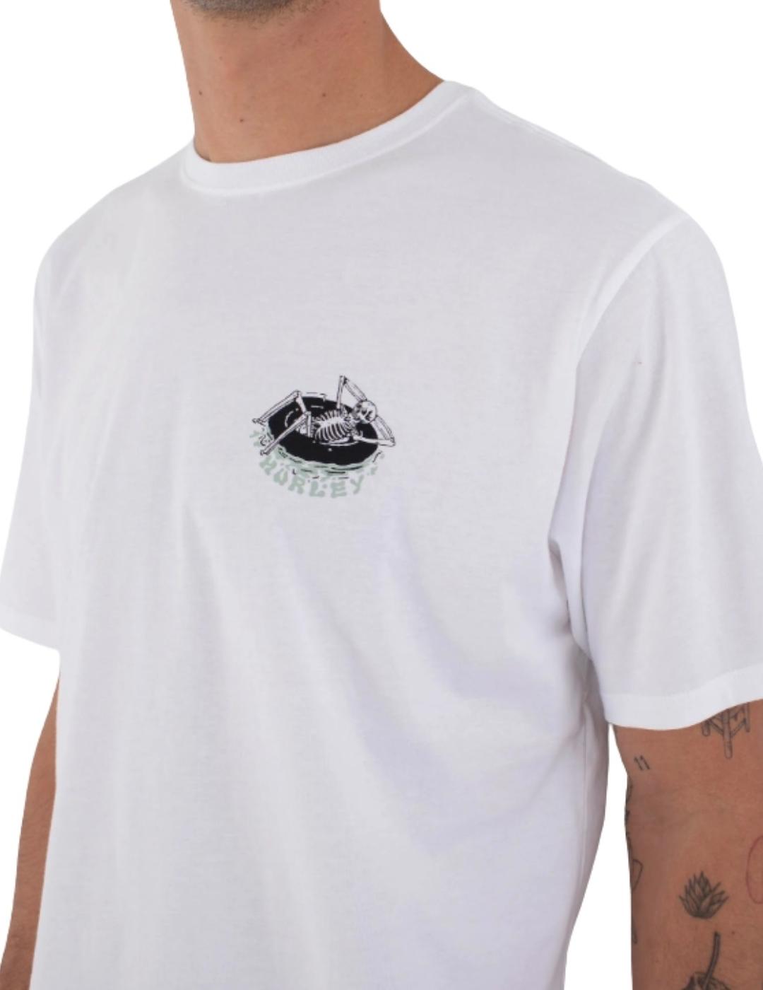  HURLEY CAMISETA GASWORKS NEGRA