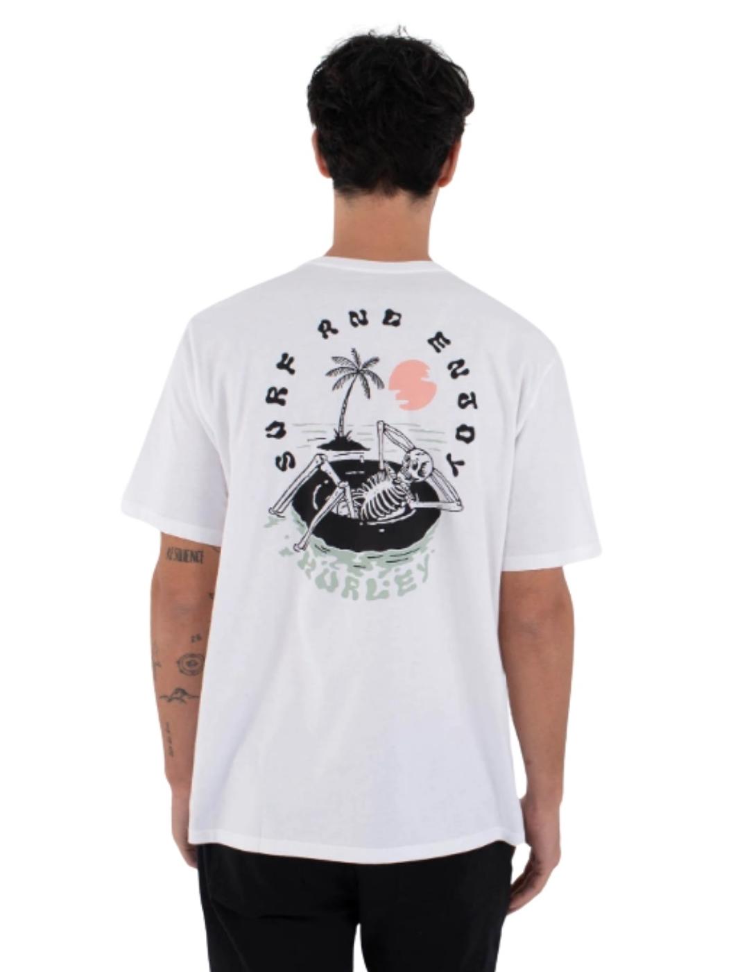  HURLEY CAMISETA GASWORKS NEGRA