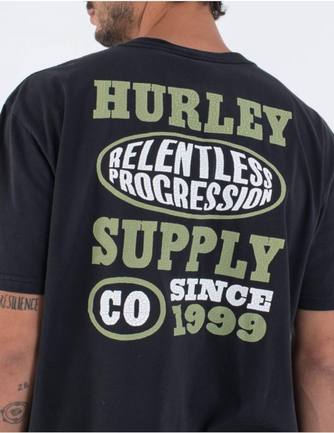 HURLEY CAMISETA ENCORE NEGRA