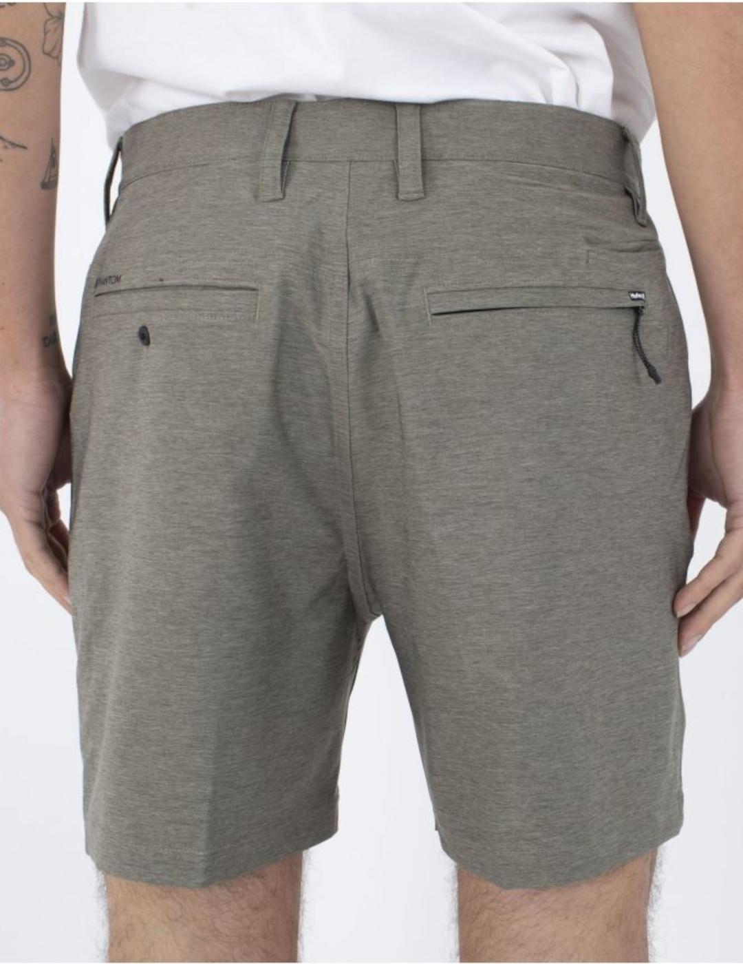 HURLEY BERMUDA VERDE HEATHER