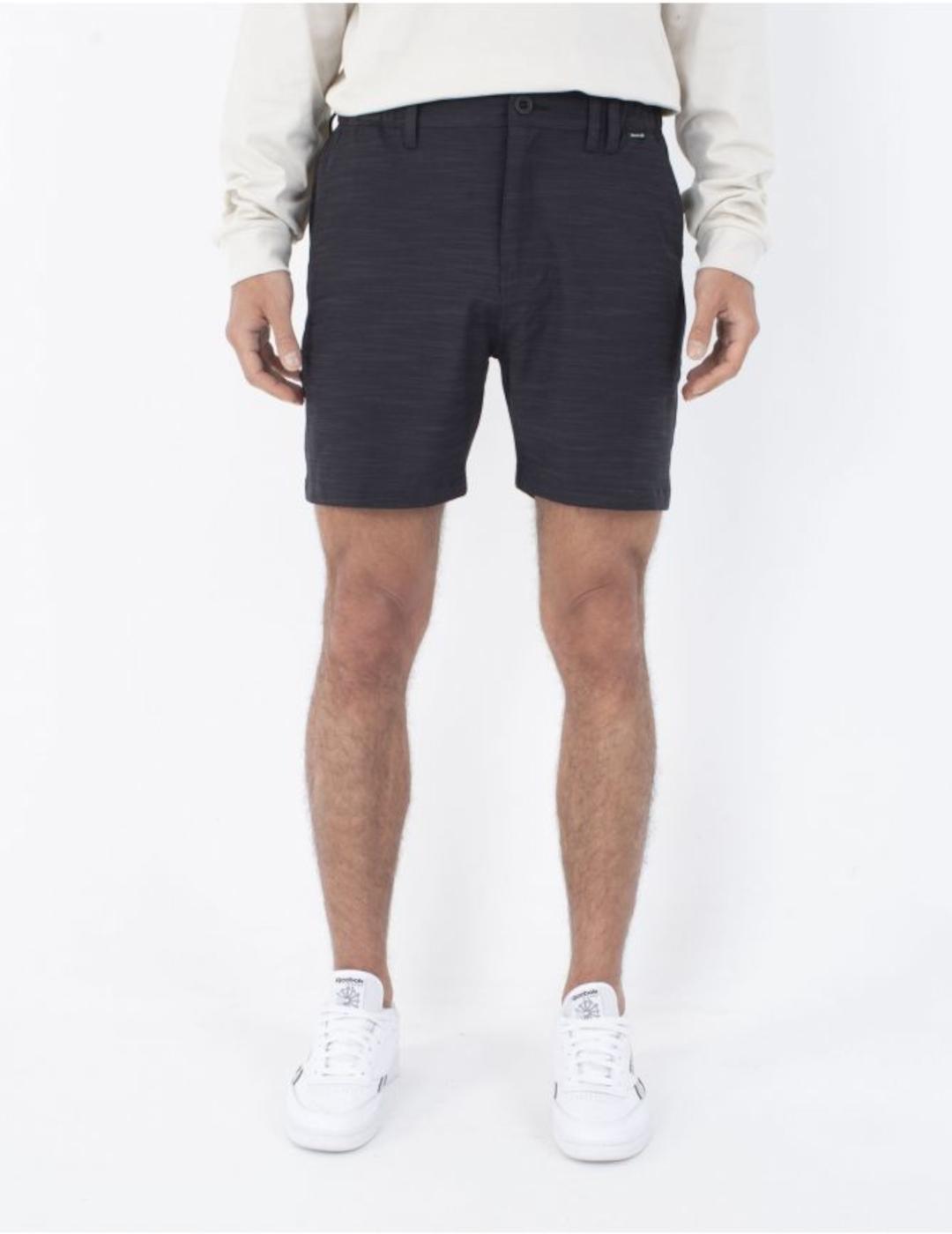 HURLEY BERMUDA NEGRA SLUB