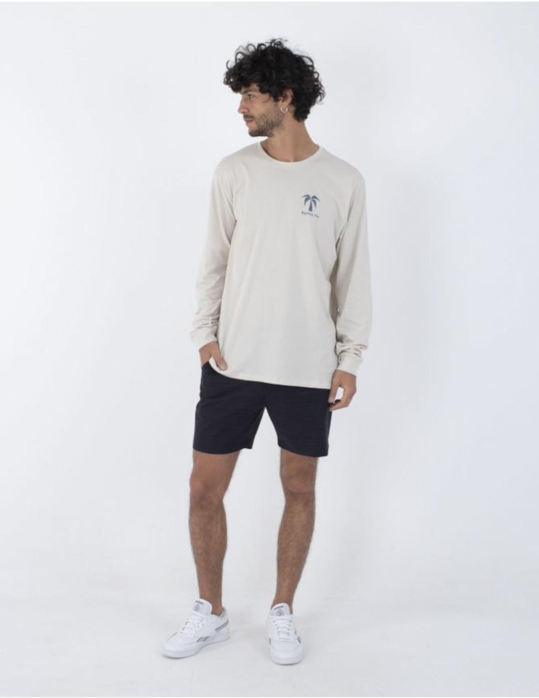 HURLEY BERMUDA NEGRA SLUB