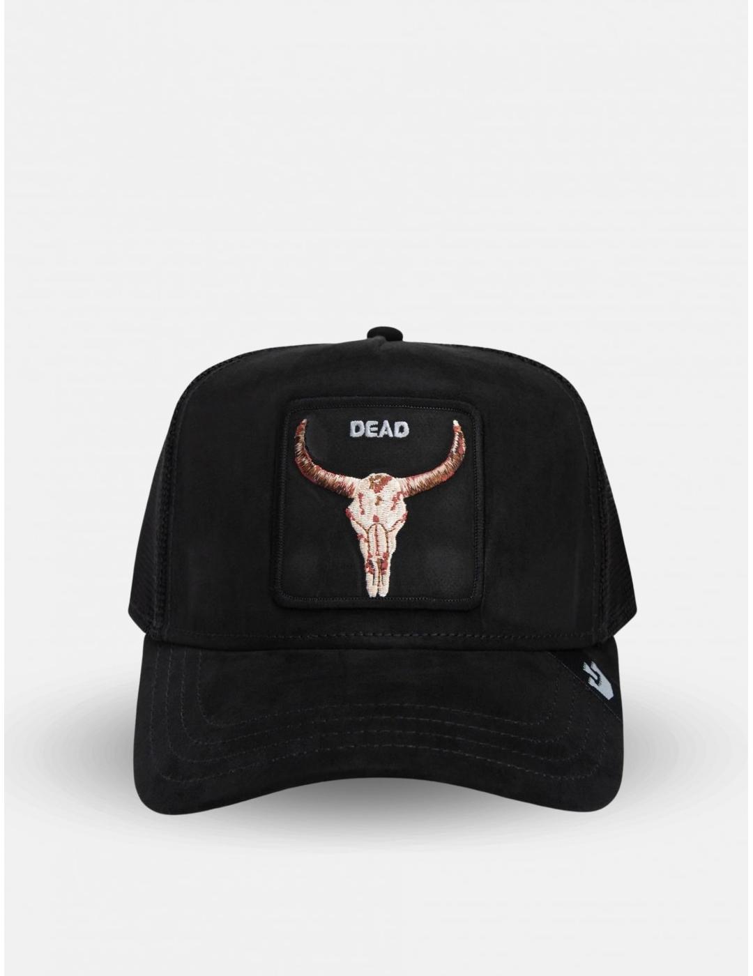 GOORIN GORRA THE SUEDE SKULL NEGRA