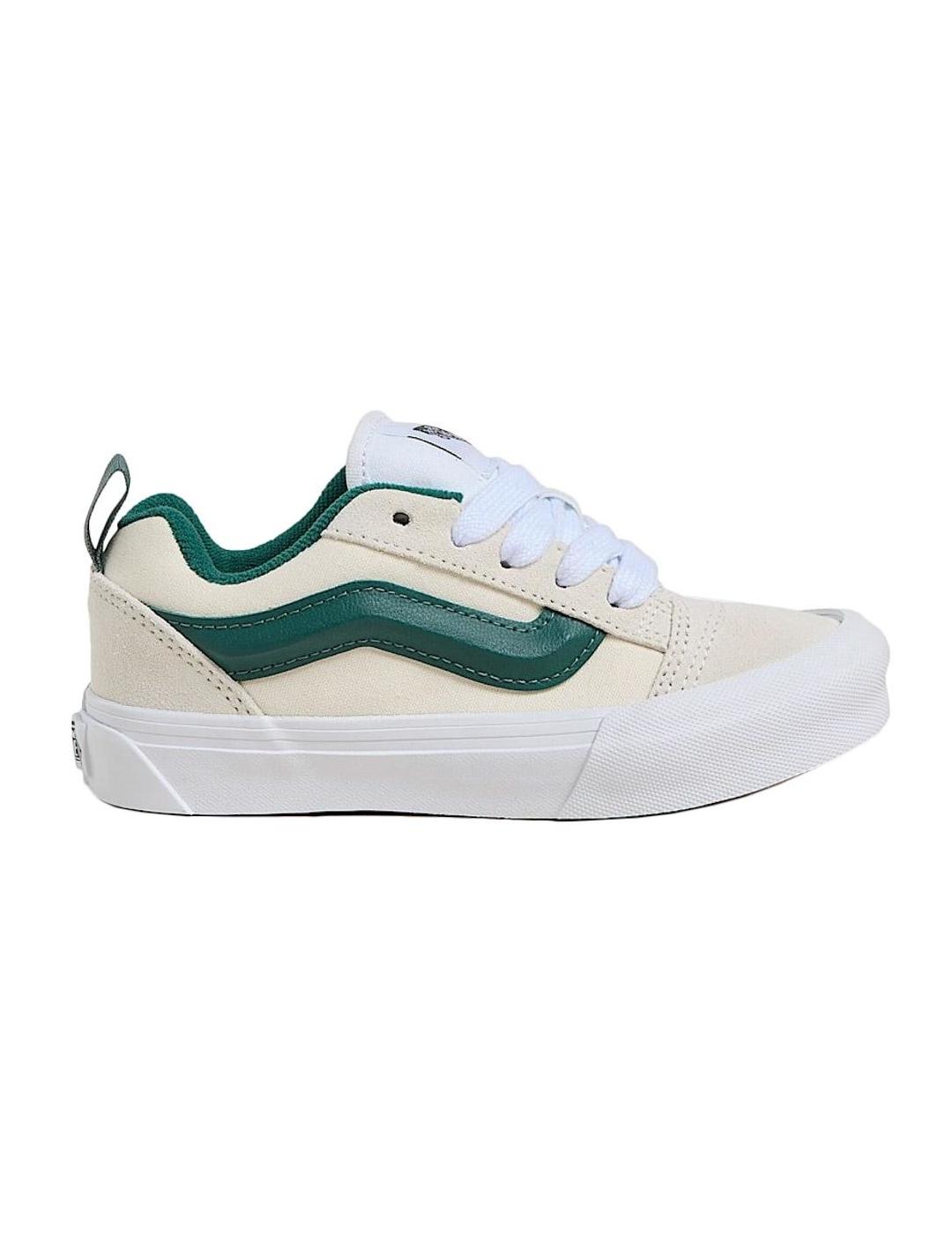 VANS ZAPATILLAS KID KNU GREEN MARSHMALLOW