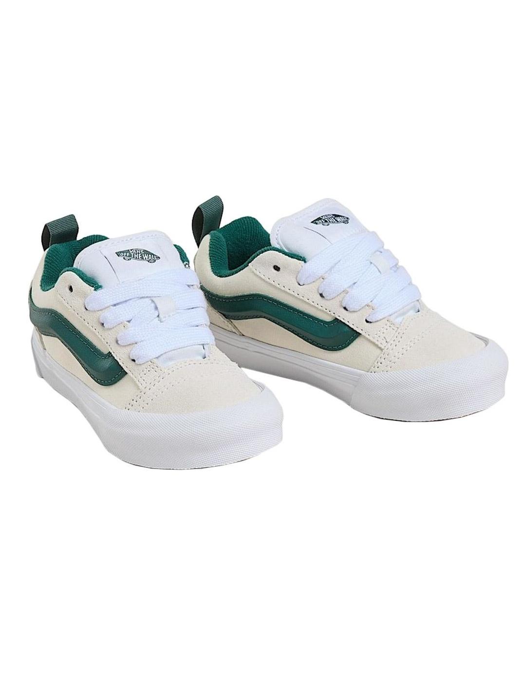 VANS ZAPATILLAS KID KNU GREEN MARSHMALLOW