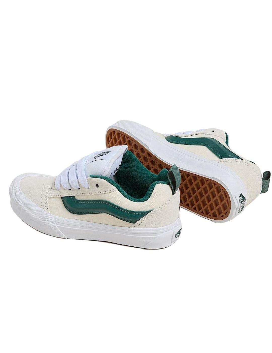 VANS ZAPATILLAS KID KNU GREEN MARSHMALLOW