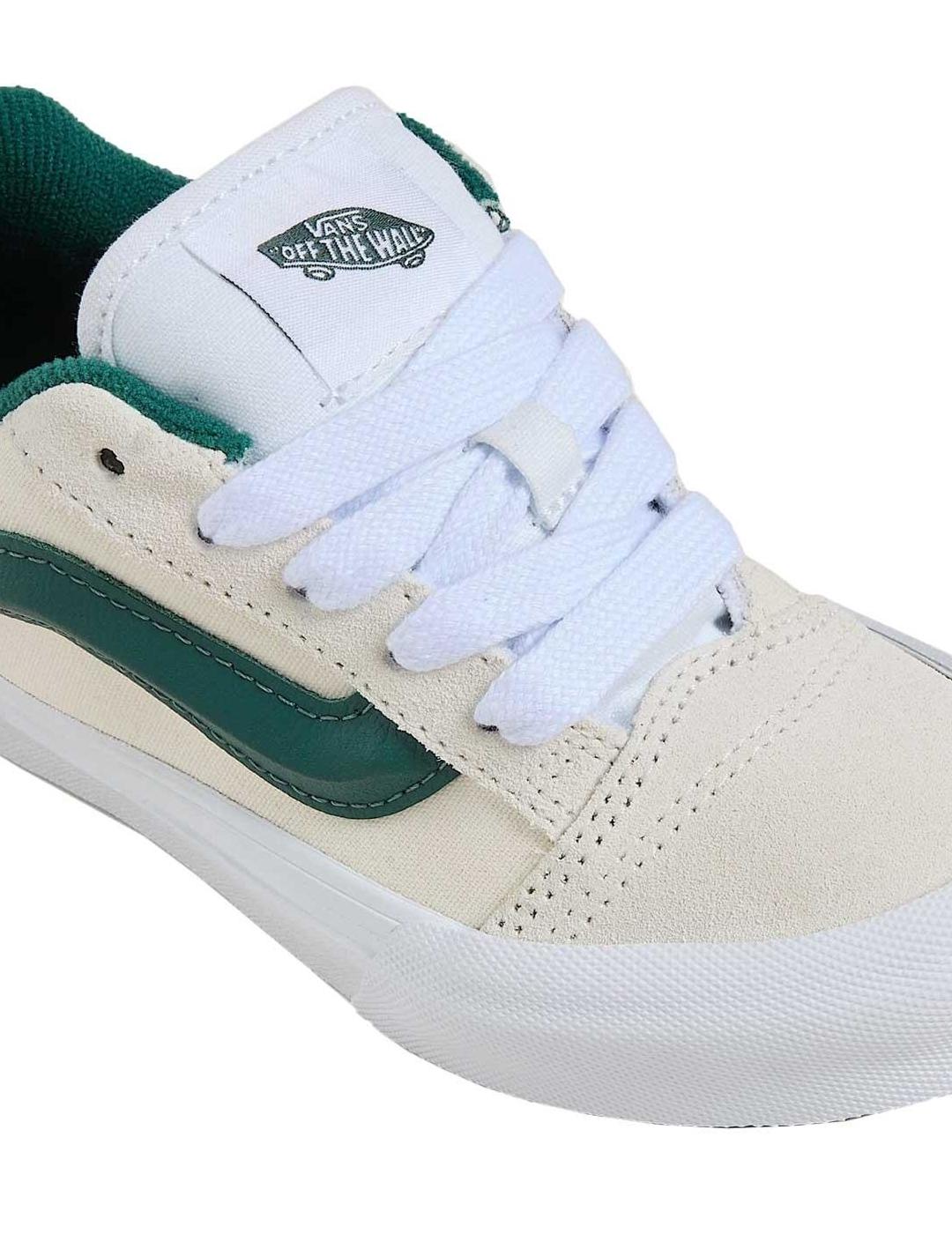 VANS ZAPATILLAS KID KNU GREEN MARSHMALLOW