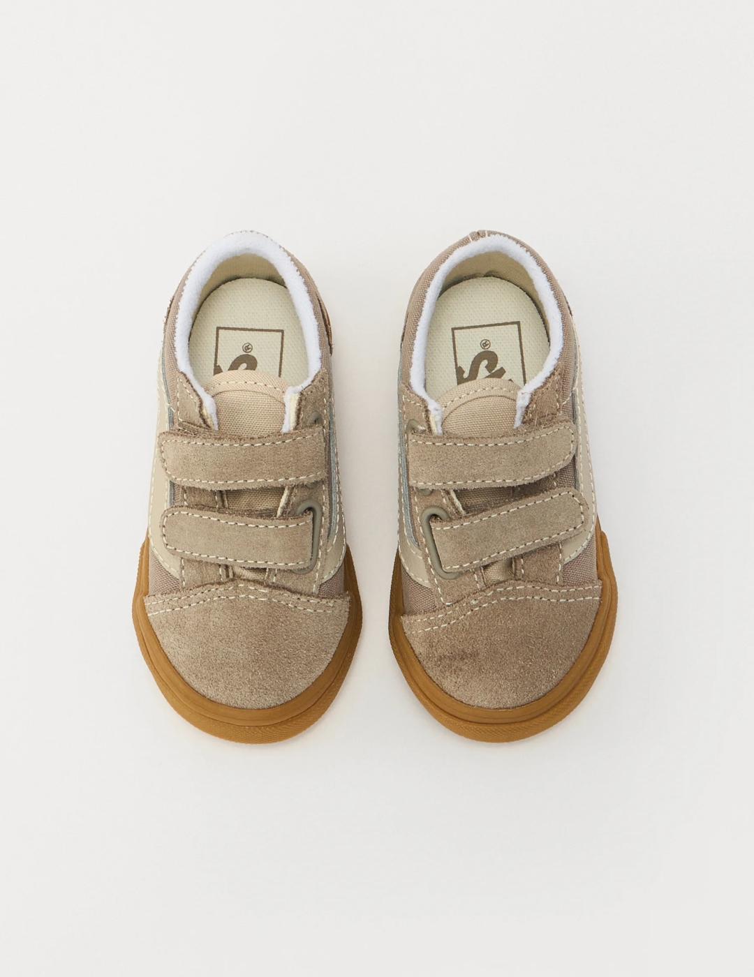 VANS ZAPATILLAS KID OLD SKOOL GRAY GUM