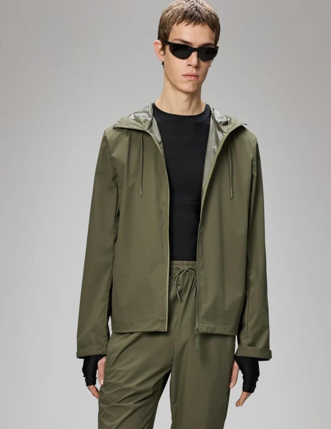 RAINS MITO JACKET MATRIX VERDE