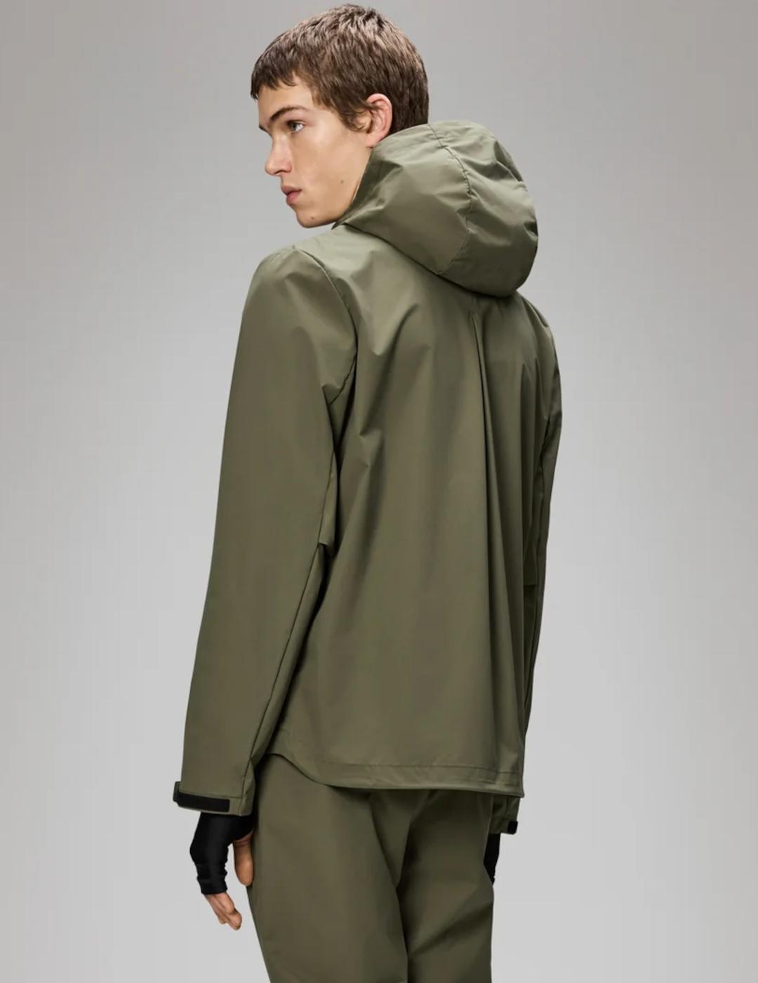 RAINS MITO JACKET MATRIX VERDE