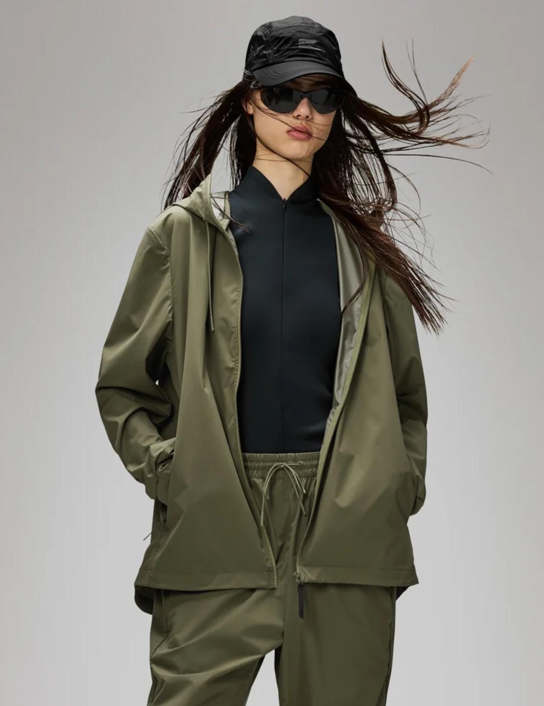 RAINS MITO JACKET MATRIX VERDE