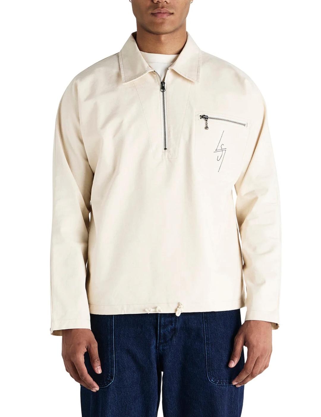 DEUS CHAQUETA BEIGE SPECTER SMOCK