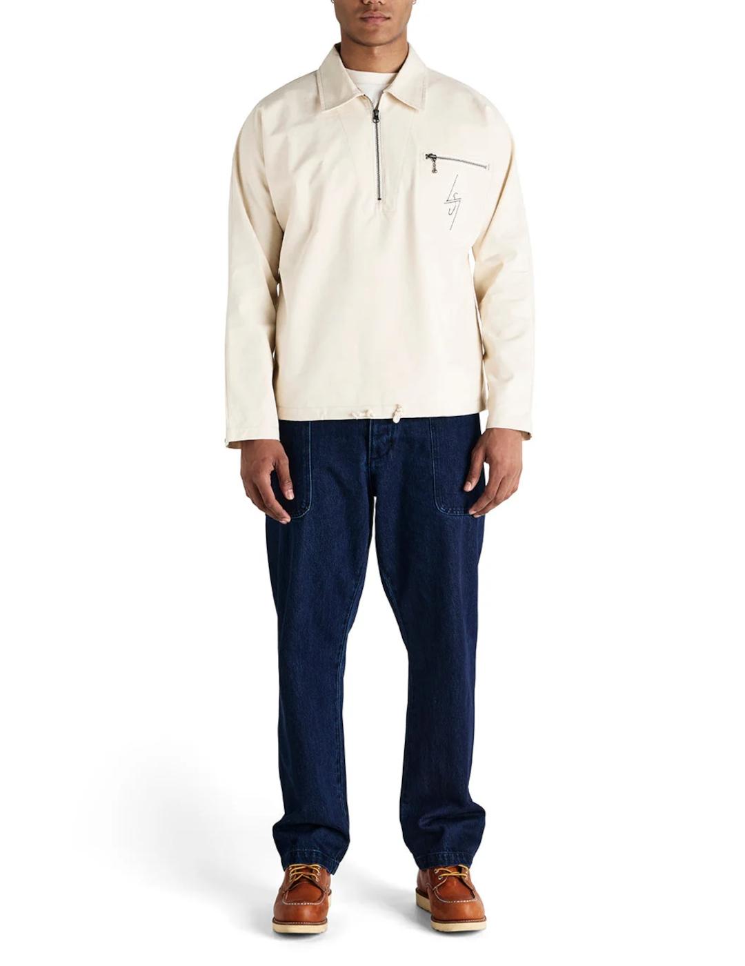 DEUS CHAQUETA BEIGE SPECTER SMOCK