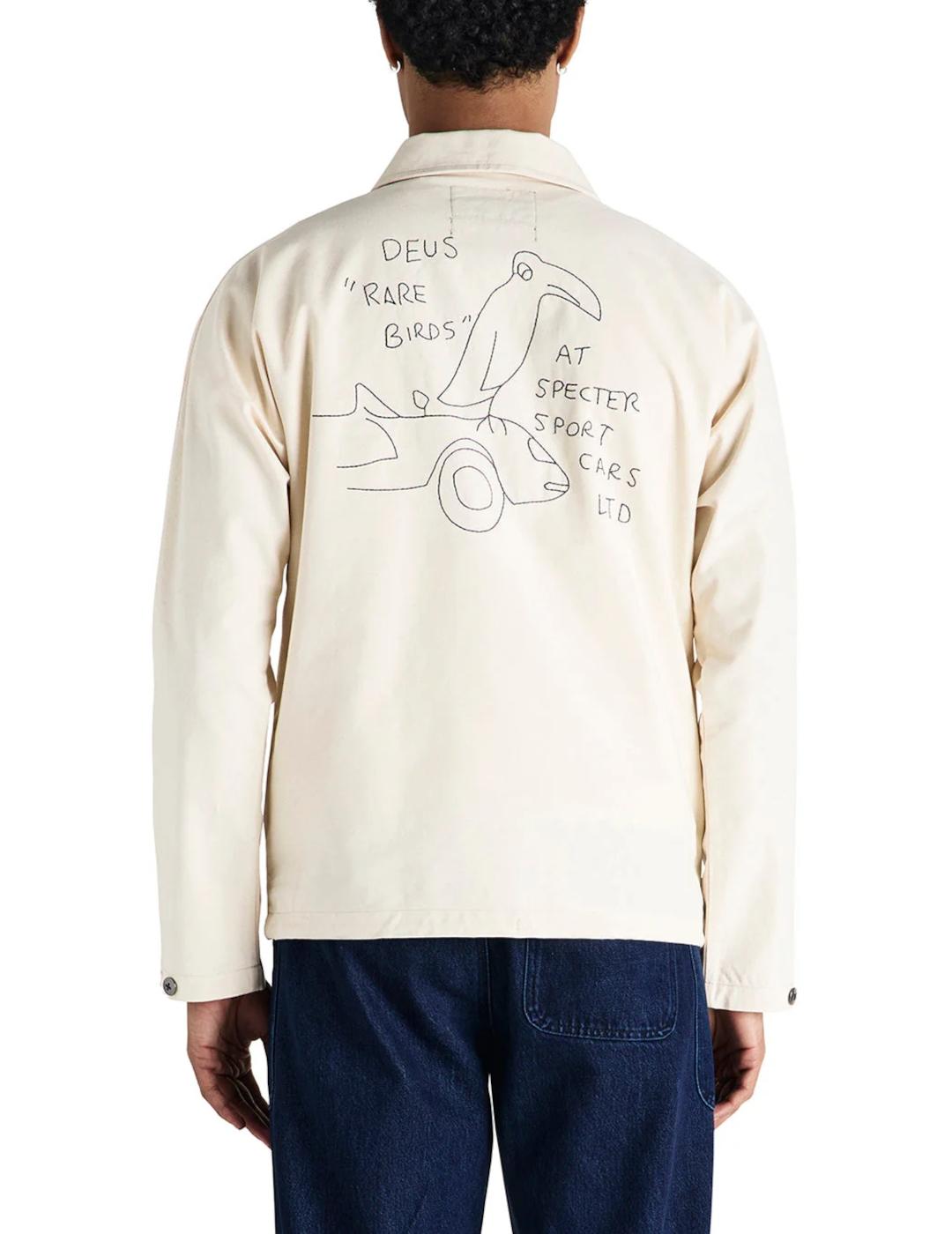 DEUS CHAQUETA BEIGE SPECTER SMOCK