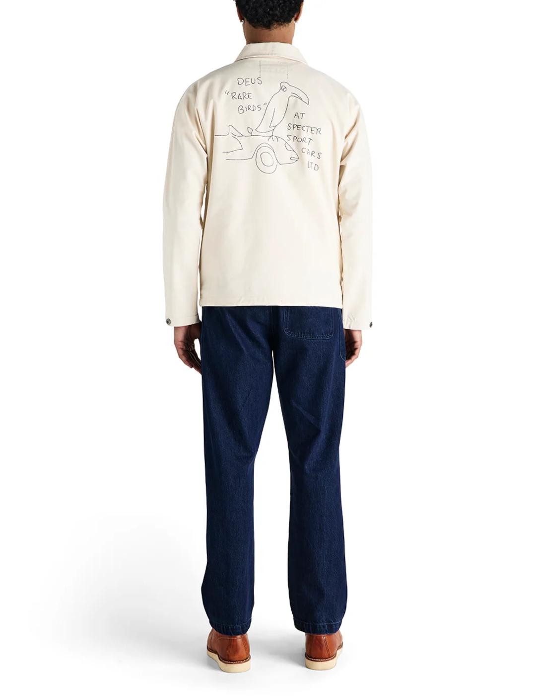 DEUS CHAQUETA BEIGE SPECTER SMOCK