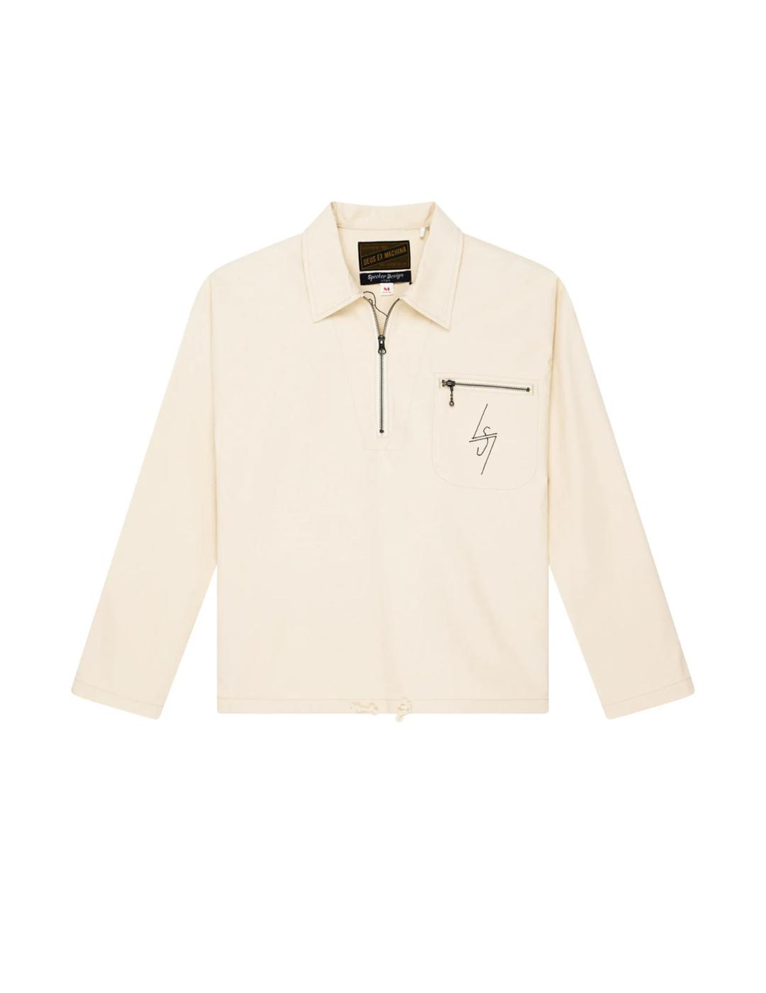 DEUS CHAQUETA BEIGE SPECTER SMOCK