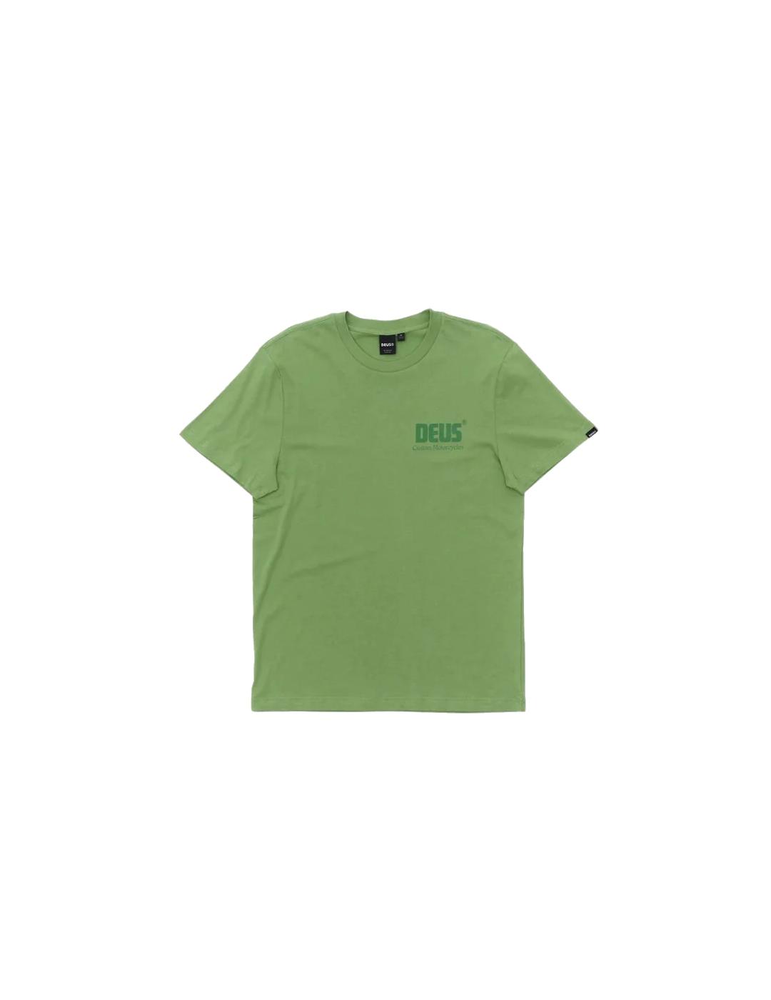 DEUS CAMISETA VERDE DROP DOWN