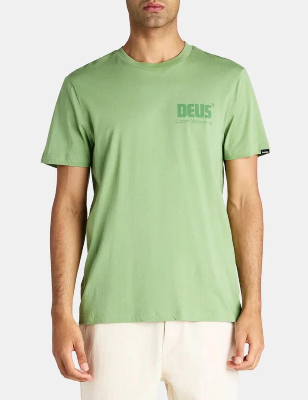 DEUS CAMISETA VERDE DROP DOWN