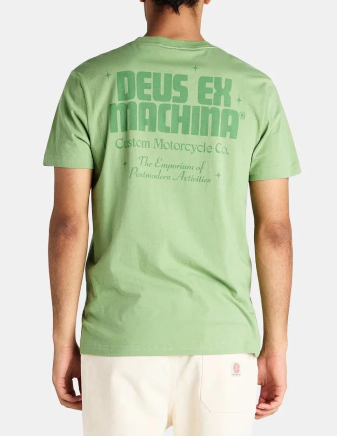DEUS CAMISETA VERDE DROP DOWN