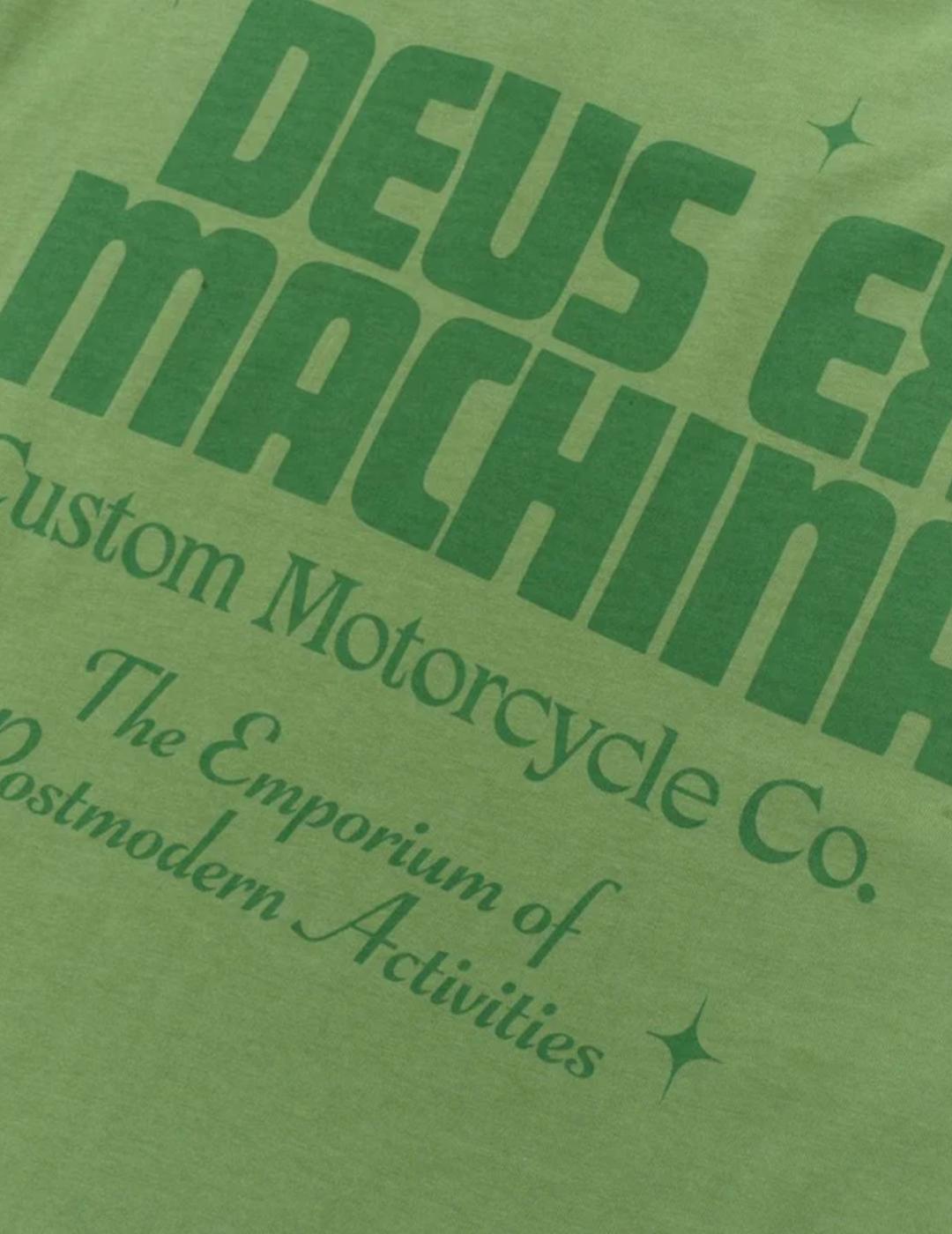 DEUS CAMISETA VERDE DROP DOWN