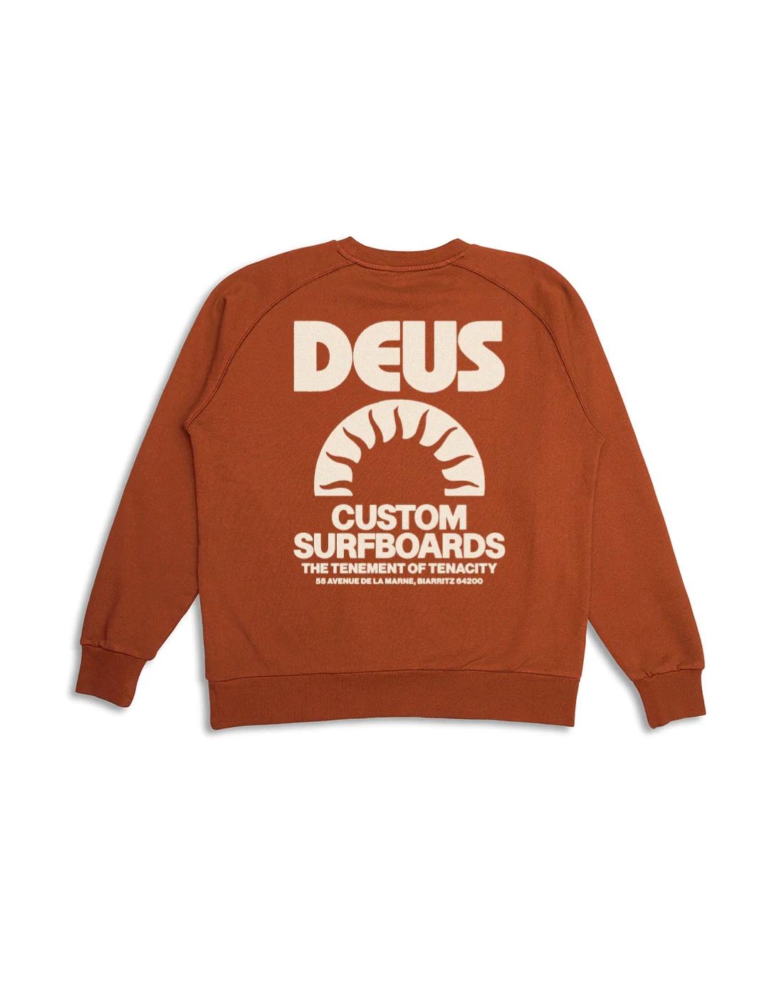 DEUS SUDADERA NARANJA MELODIES