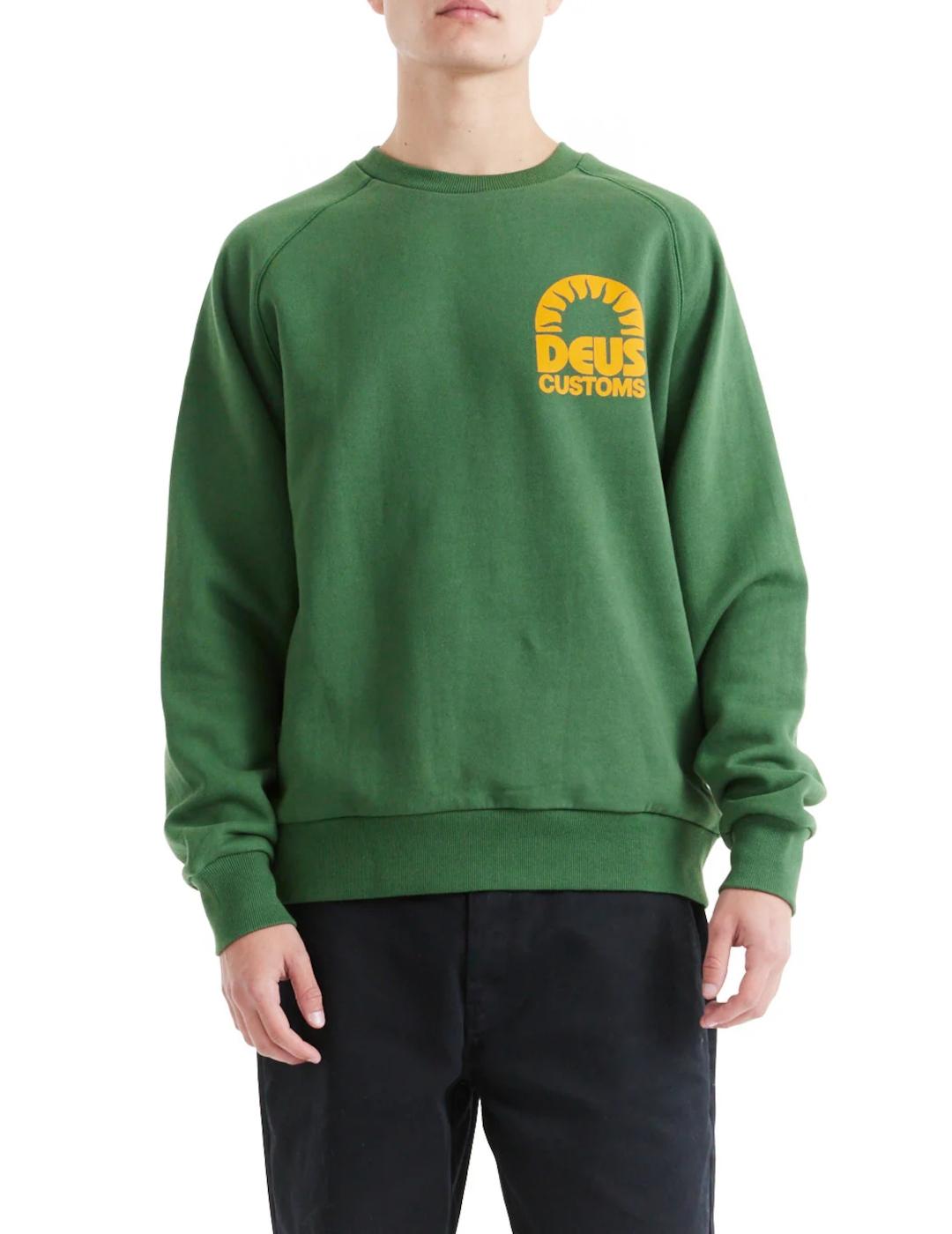 DEUS SUDADERA VERDE MELODIES