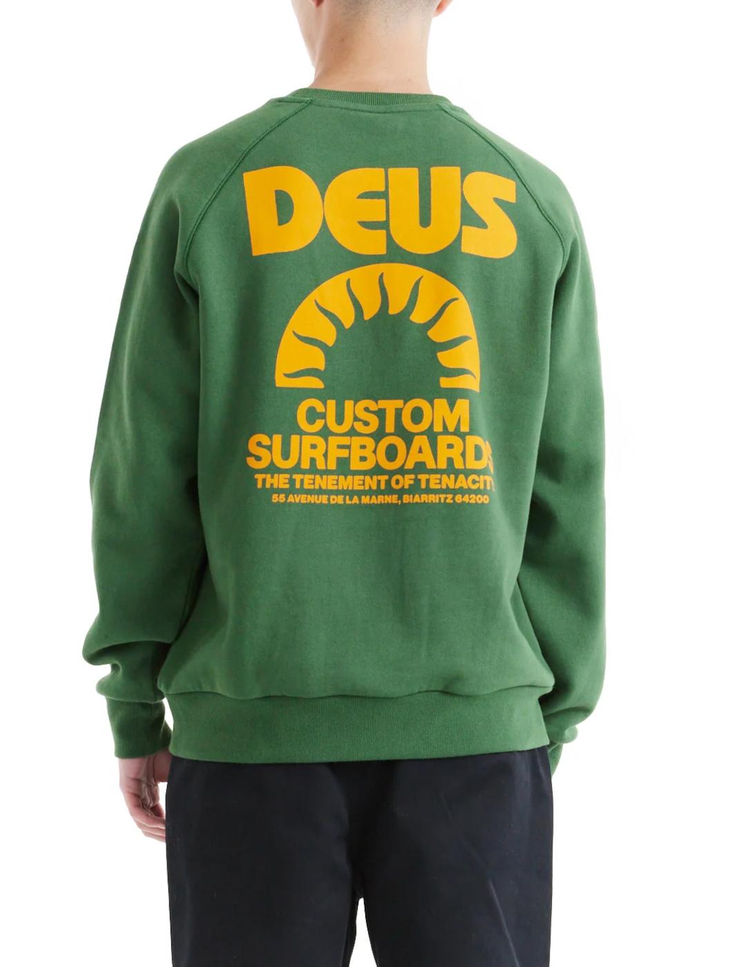 DEUS SUDADERA VERDE MELODIES