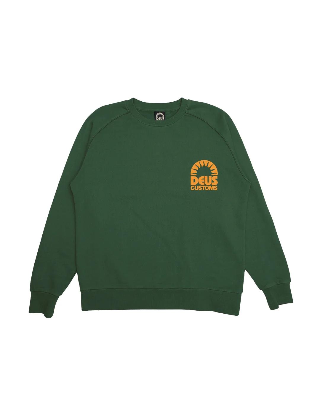 DEUS SUDADERA VERDE MELODIES