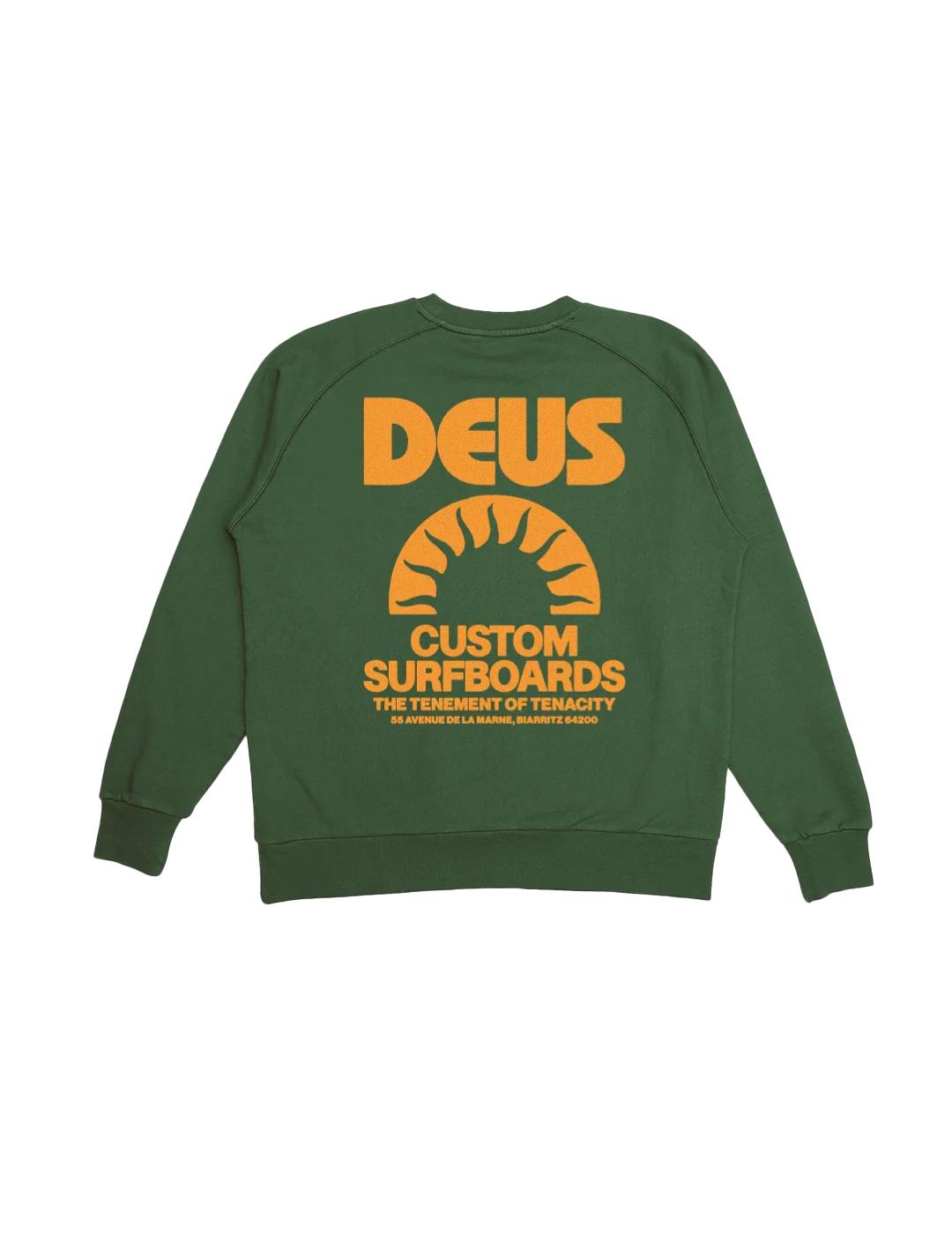 DEUS SUDADERA VERDE MELODIES