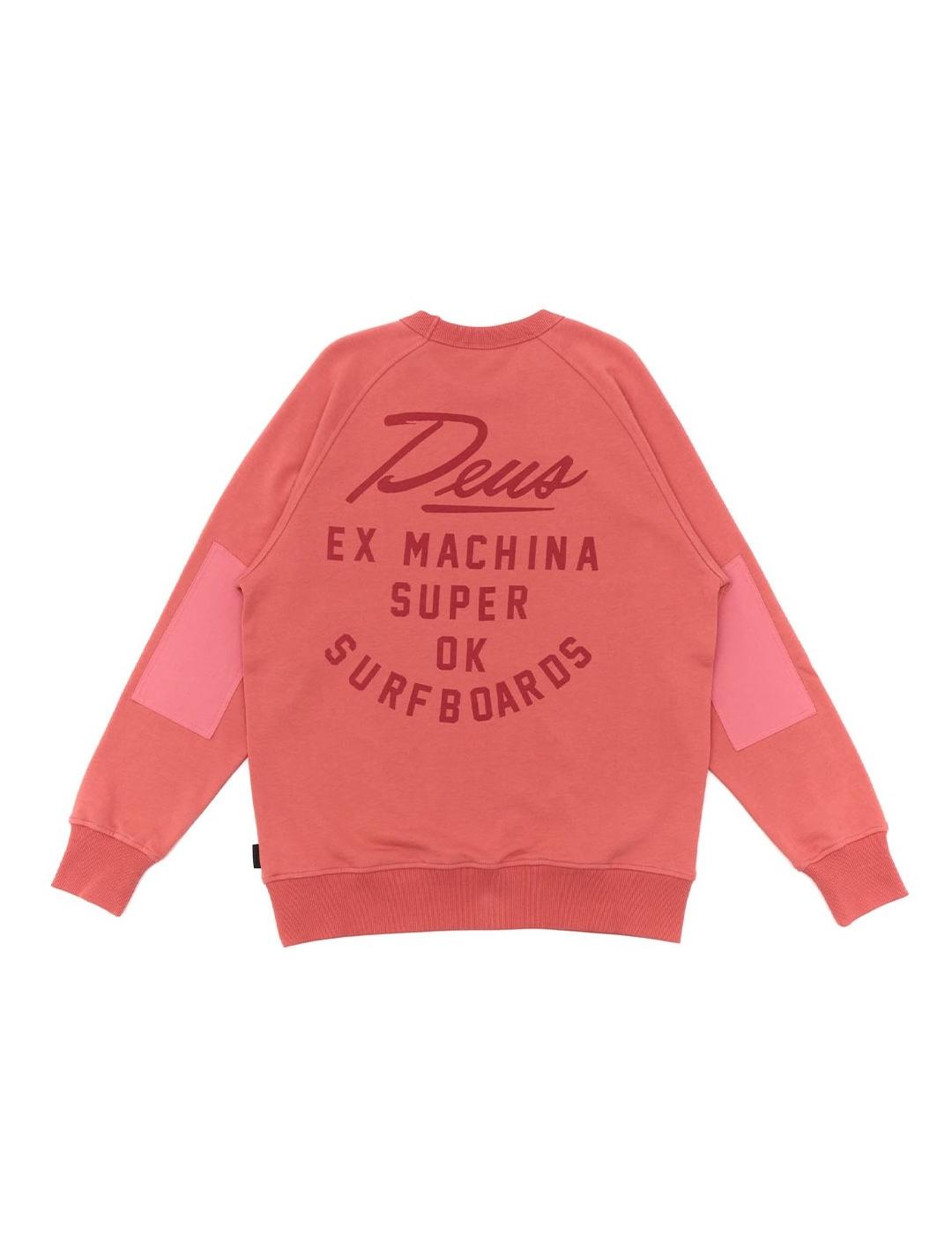 DEUS SUDADERA ROSA JETHRO