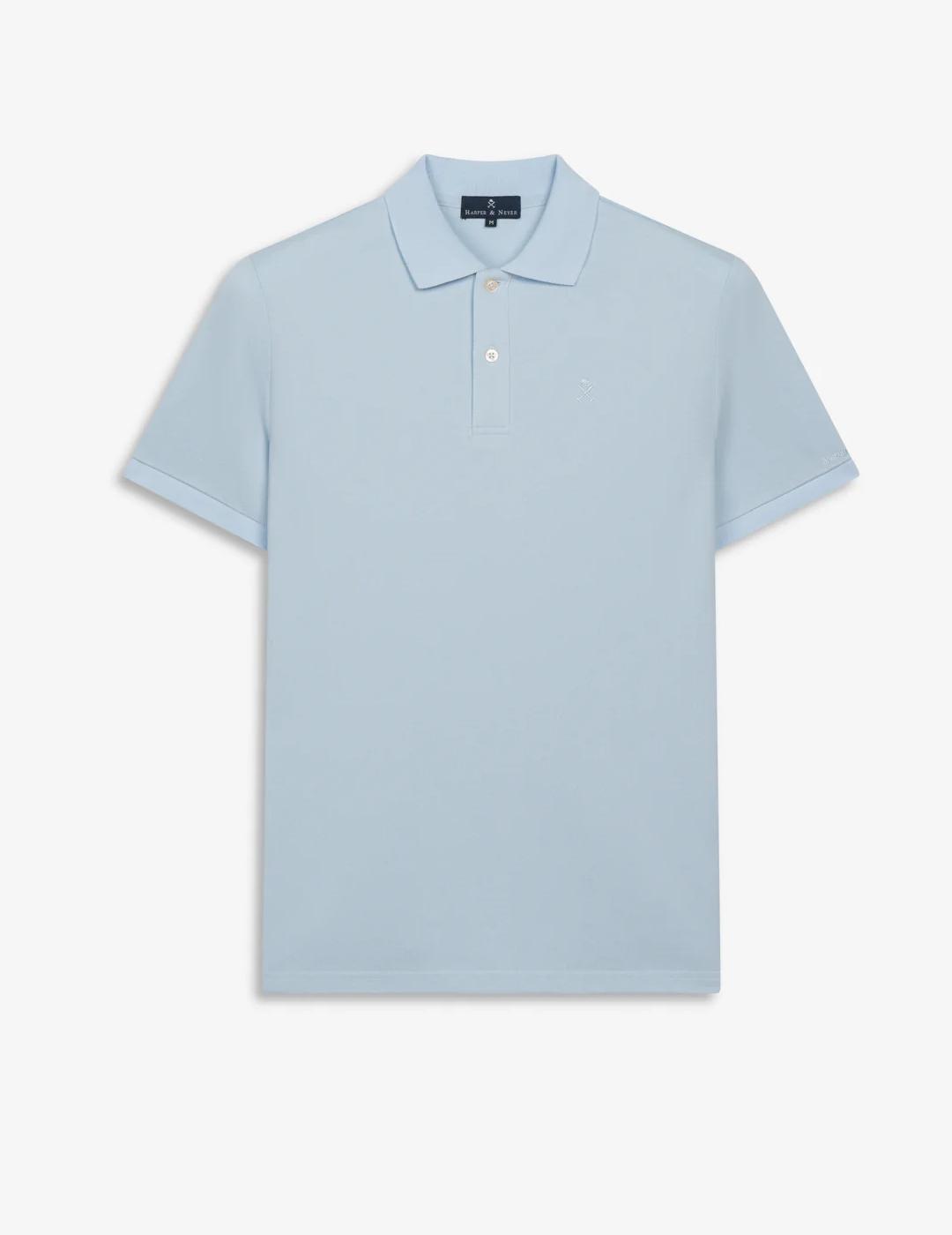 HARPER POLO AYRAM AZUL CIELO