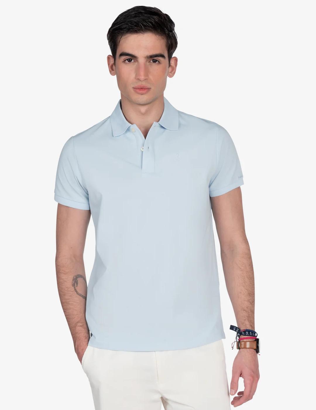 HARPER POLO AYRAM AZUL CIELO