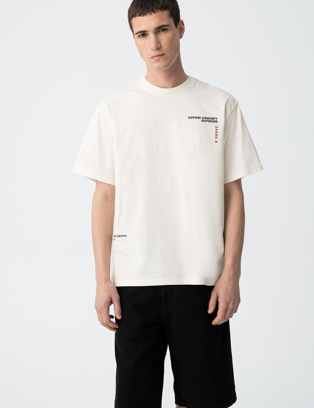 TIFFOSI CAMISETA BEIGE CALEB