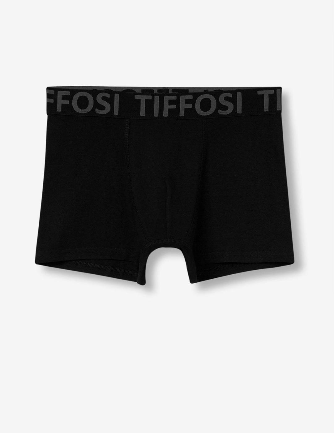 TIFFOSI CALZONCILLO NEGRO GRIS JESS