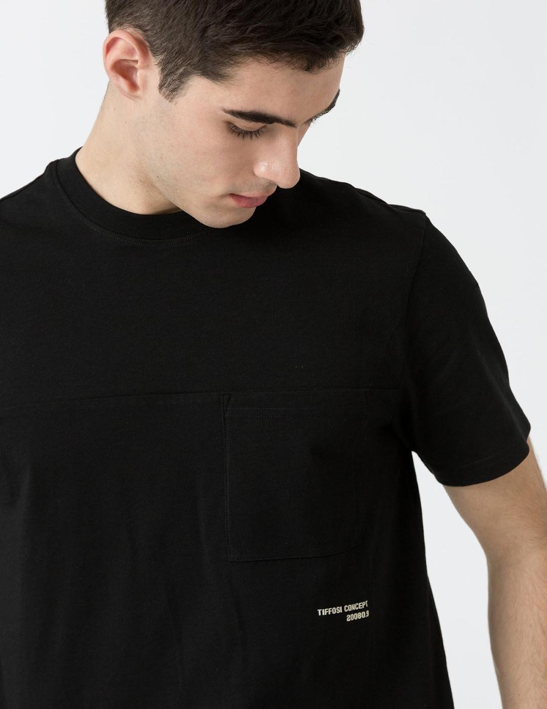 TIFFOSI CAMISETA NEGRA WILL