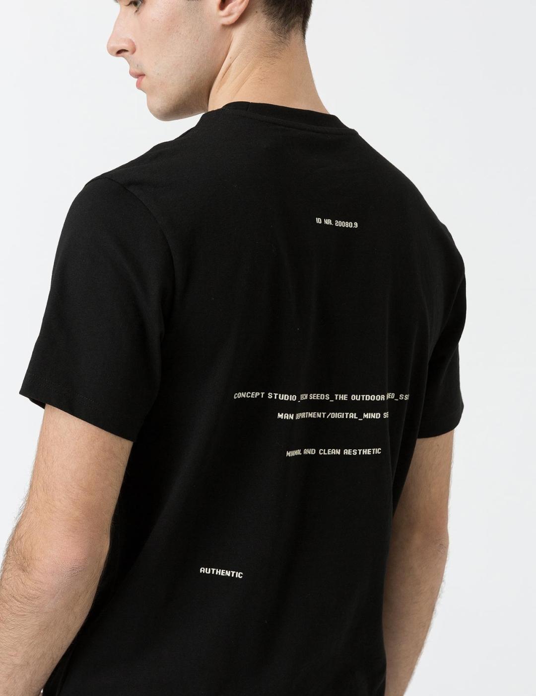 TIFFOSI CAMISETA NEGRA WILL