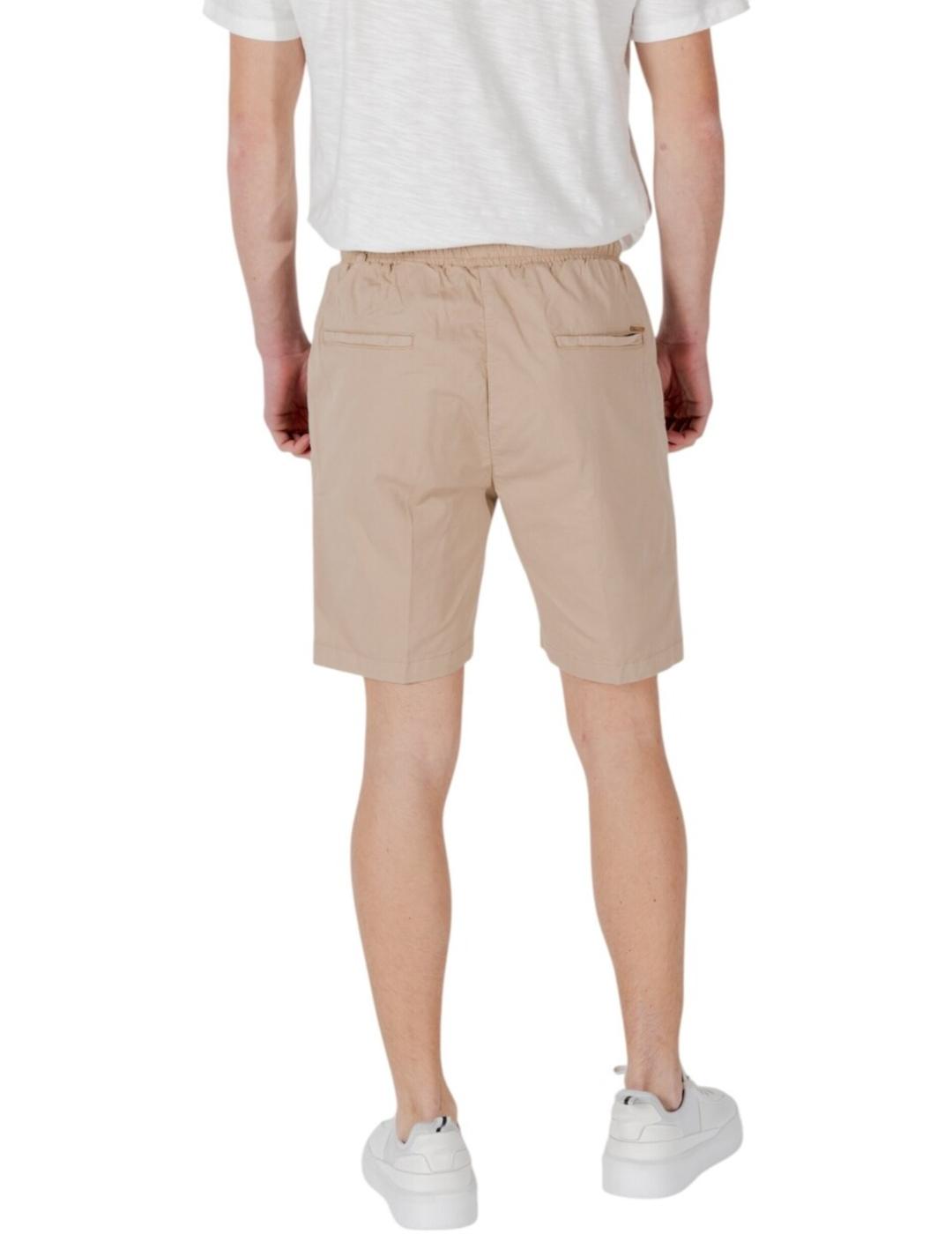 GIANNI LUPO BERMUDA JOGGER CAMEL