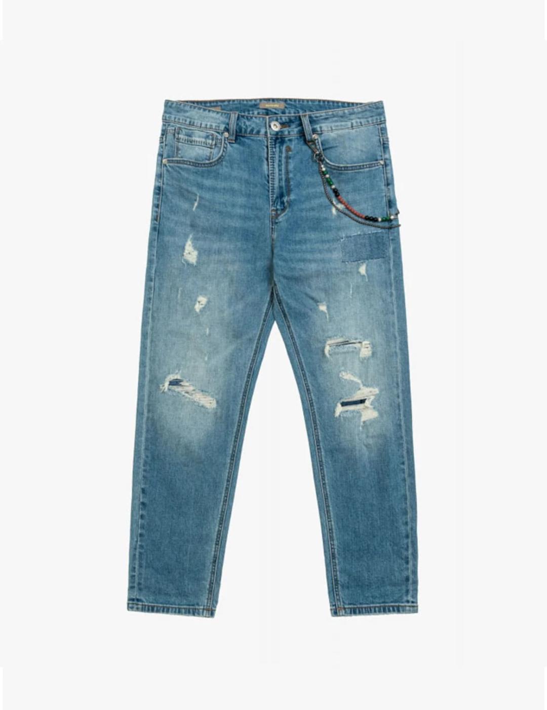 GIANNI LUPO VAQEURO AZUL CROPPED CARROT